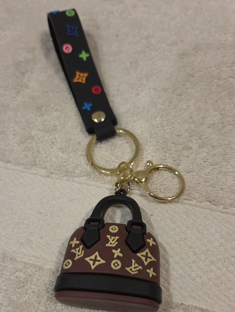 KEYCHAIN AND PURSE CHARM